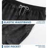 image:imageAPTRO Mens Swim Trunks 9 inch Bathing Suit Big amp Tall Swim Shorts  Quick Dry Breathable Fabric Elastic Waistband with Drawstring Swimsuits for Beach Swimming Vacation Party15 Gradientgrey