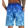 image:imageAPTRO Mens Swim Trunks 9 inch Bathing Suit Big amp Tall Swim Shorts  Quick Dry Breathable Fabric Elastic Waistband with Drawstring Swimsuits for Beach Swimming Vacation PartyA12 Palmblue