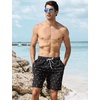image:imageAPTRO Mens Swim Trunks 9 inch Bathing Suit Big amp Tall Swim Shorts  Quick Dry Breathable Fabric Elastic Waistband with Drawstring Swimsuits for Beach Swimming Vacation PartyHw016anchor