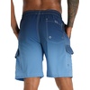 image:imageAPTRO Mens Swim Trunks 9 inch Bathing Suit Big amp Tall Swim Shorts  Quick Dry Breathable Fabric Elastic Waistband with Drawstring Swimsuits for Beach Swimming Vacation PartyGradient Blue Cargo