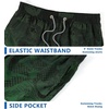 image:imageAPTRO Mens Swim Trunks 9 inch Bathing Suit Big amp Tall Swim Shorts  Quick Dry Breathable Fabric Elastic Waistband with Drawstring Swimsuits for Beach Swimming Vacation Party16 Gradientgreen