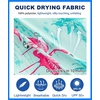 image:imageAPTRO Mens Swim Trunks 9 inch Bathing Suit Big amp Tall Swim Shorts  Quick Dry Breathable Fabric Elastic Waistband with Drawstring Swimsuits for Beach Swimming Vacation PartyT11 Flamingo