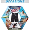 image:imageAPTRO Mens Swim Trunks 9 inch Bathing Suit Big amp Tall Swim Shorts  Quick Dry Breathable Fabric Elastic Waistband with Drawstring Swimsuits for Beach Swimming Vacation PartyHw016anchor