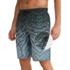 image:imageAPTRO Mens Swim Trunks 9 inch Bathing Suit Big amp Tall Swim Shorts  Quick Dry Breathable Fabric Elastic Waistband with Drawstring Swimsuits for Beach Swimming Vacation PartyZp05 Black Diagonal