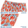 image:imageAPTRO Mens Swim Trunks 9 inch Bathing Suit Big amp Tall Swim Shorts  Quick Dry Breathable Fabric Elastic Waistband with Drawstring Swimsuits for Beach Swimming Vacation PartyH10crab
