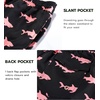 image:imageAPTRO Mens Swim Trunks 9 inch Bathing Suit Big amp Tall Swim Shorts  Quick Dry Breathable Fabric Elastic Waistband with Drawstring Swimsuits for Beach Swimming Vacation PartyH16 Fishshark