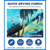 image:imageAPTRO Mens Swim Trunks 9 inch Bathing Suit Big amp Tall Swim Shorts  Quick Dry Breathable Fabric Elastic Waistband with Drawstring Swimsuits for Beach Swimming Vacation PartyPalm Tree
