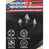 image:imageAPTRO Mens Workout Shirts Quick Dry Athletic Gym TShirts  Moisture Wicking Short Sleeve Performance Running Tees for MenBlack Us Flag