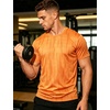 image:imageAPTRO Mens Workout Shirts Quick Dry Athletic Gym TShirts  Moisture Wicking Short Sleeve Performance Running Tees for MenOrange Camo