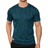 image:imageAPTRO Mens Workout Shirts Quick Dry Athletic Gym TShirts  Moisture Wicking Short Sleeve Performance Running Tees for MenTeal Camo