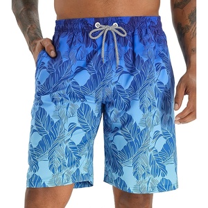 image:imageAPTRO Mens Swim Trunks 9 inch Bathing Suit Big amp Tall Swim Shorts  Quick Dry Breathable Fabric Elastic Waistband with Drawstring Swimsuits for Beach Swimming Vacation PartyA12 Palmblue