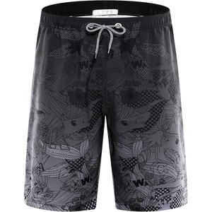 image:imageAPTRO Mens Swim Trunks 9 inch Bathing Suit Big amp Tall Swim Shorts  Quick Dry Breathable Fabric Elastic Waistband with Drawstring Swimsuits for Beach Swimming Vacation Party15 Gradientgrey