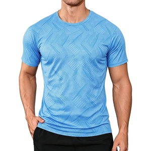 image:imageAPTRO Mens Workout Shirts Quick Dry Athletic Gym TShirts  Moisture Wicking Short Sleeve Performance Running Tees for MenSky Blue